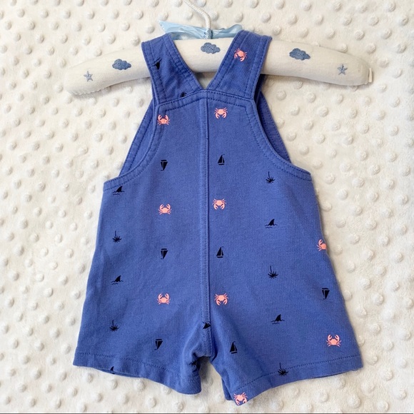 🐳⚓️🦀2pack Rompers, Navy Ocean theme, 3-6M - Picture 13 of 16